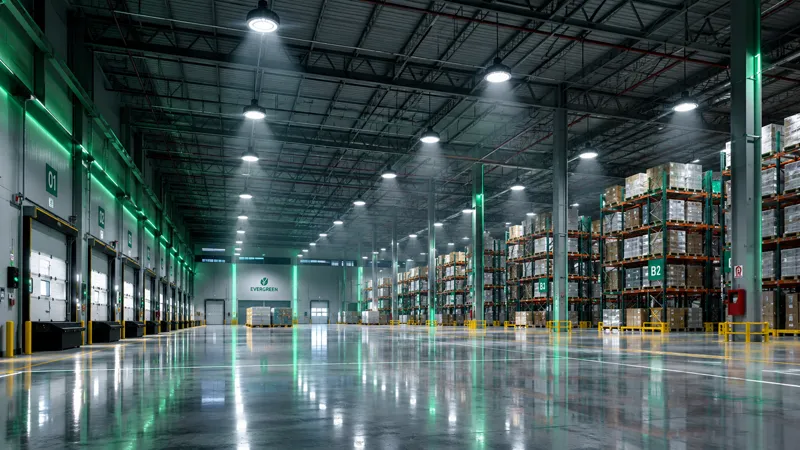 Stock permanente de campanas UFO y luminarias LED